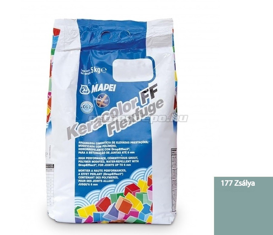 Mapei Keracolor FF Flex Fugz 6 mm-ig 177 zslya 5 kg