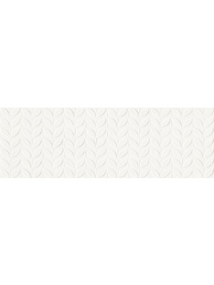 Ragno Vida Bianco Str 3D Foglia matt rett. 30x90 cm falicsempe