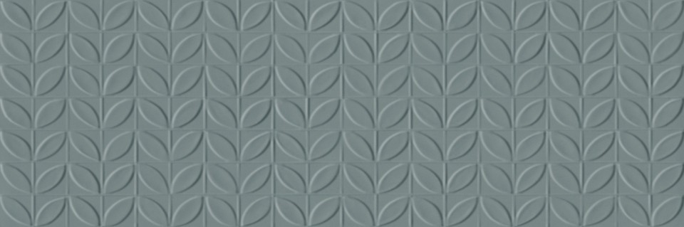 Csempe, Ragno, Vida Azzuro Str 3D Foglia matt rett., 30x90 cm 