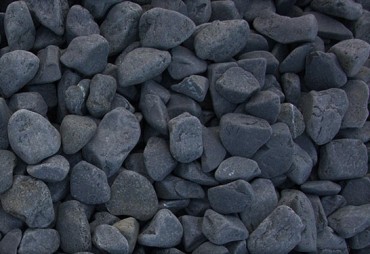 Stone and Home Thassos, fekete (dark), natr kerti dekor kavics, 15 kg, 3-6 cm