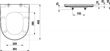 Laufen H891923000000L Fiora lke lecsapdsgtls, vkony