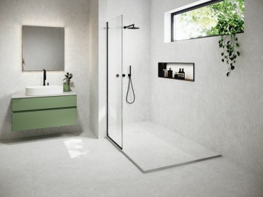 Padllap, Cifre, Acron White XS Antislip matt rett., 60x120 cm