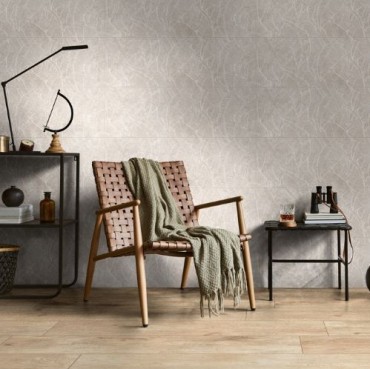 Dekorcsempe, Ragno, Richmond Decoro Panta Taupe Touch, matt rett., 33x100 cm