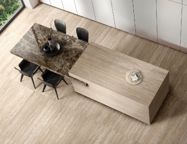 Padl�lap, Ragno, Travertino, Vein Beige R10 cs�sz�smentes, matt rett., 60x120 cm 