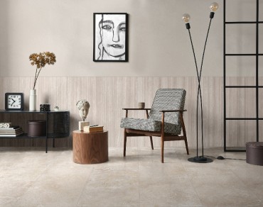 Padllap, Ragno, Travertino Vein Bianco, R10 matt rett., 30x60 cm 