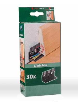 Rgzt klipsz, ProfiFloor, MDF58 szeglylchez, csavarral, dbellel, 30 db/doboz