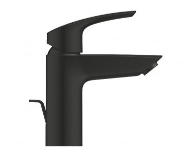 Grohe Eurosmart egykaros mosdcsaptelep automata leeresztvel S-es mret, matt fekete, 332652433