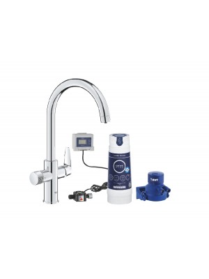 Grohe Blue Pure BauCurve Mosogat csaptelep S mret filterrel, 30581000