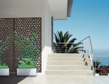 Nortene Mosaic Dekoratv trelvlaszt panel 1 x 2 m barna