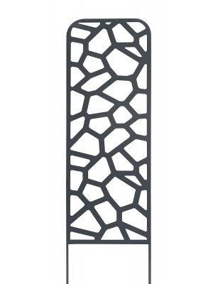 Nortene Stone Trellis Fm nvnyfuttat, kfal motvumokkal, 0,33 x 1,20m, fekete