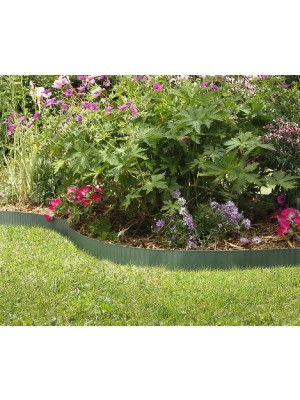 Nortene Steely Bordura Galvaniz�lt ac�l �gy�sszeg�ly 0,14 x 6 m z�ld