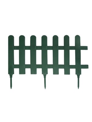 Nortene Farm Border Klasszikus kin�zet� m�anyag szeg�ly 40 x 79 cm z�ld (4 db/csomag)