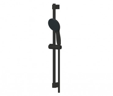 Grohe Tempesta 110 snes zuhanyszett 60cm, 2 fle vzsugrral, matt fekete, 261622433