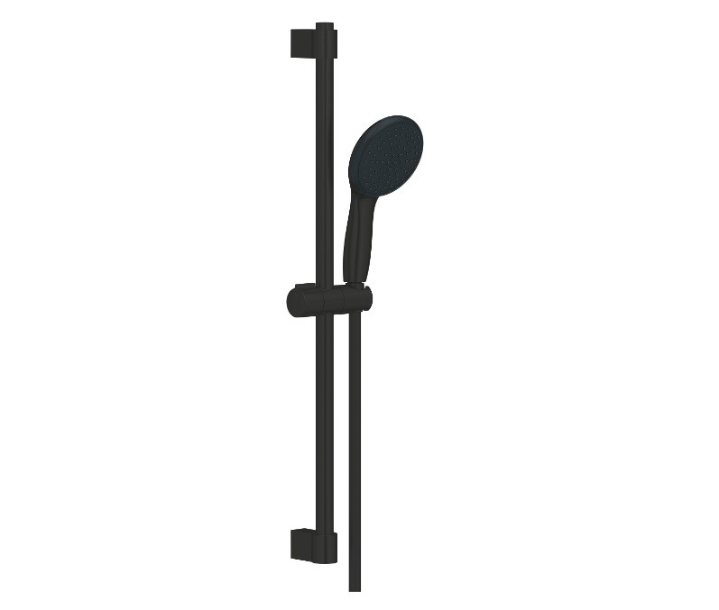 Grohe Tempesta 110 s�nes zuhanyszett 60cm, 2 f�le v�zsug�rral, matt fekete, 261622433