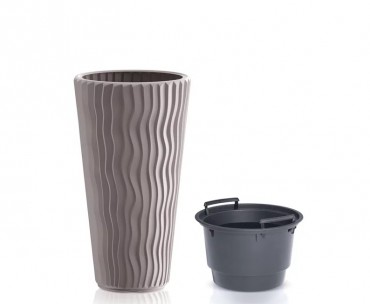 Prosperplast Sandy Slim 2in1 vir�gcser�p 400, antracit