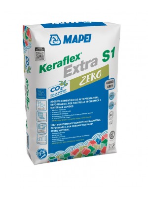 Mapei Keraflex Extra S1 Zero Ker�miaburkolat ragaszt�, sz�rke 25 kg