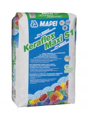 Ragaszthabarcs, Mapei Keraflex Maxi S1 Zero, 25 kg (C2TES1) 