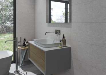 Csempe, Cifre, Granite Grey matt ret, 30x90 cm