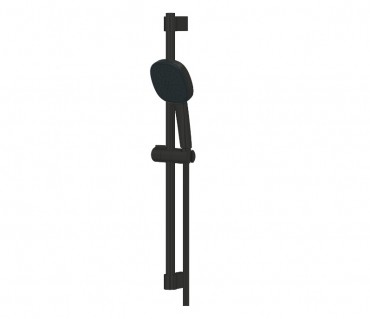 Grohe Tempesta Cube 110 Sines zuhanyszett 2 spray (Rain, Jet) Matt fekete, 267482433