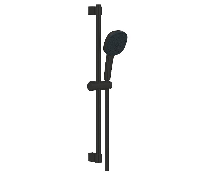 Grohe Tempesta Cube 110 Sines zuhanyszett 2 spray (Rain, Jet) Matt fekete, 267482433