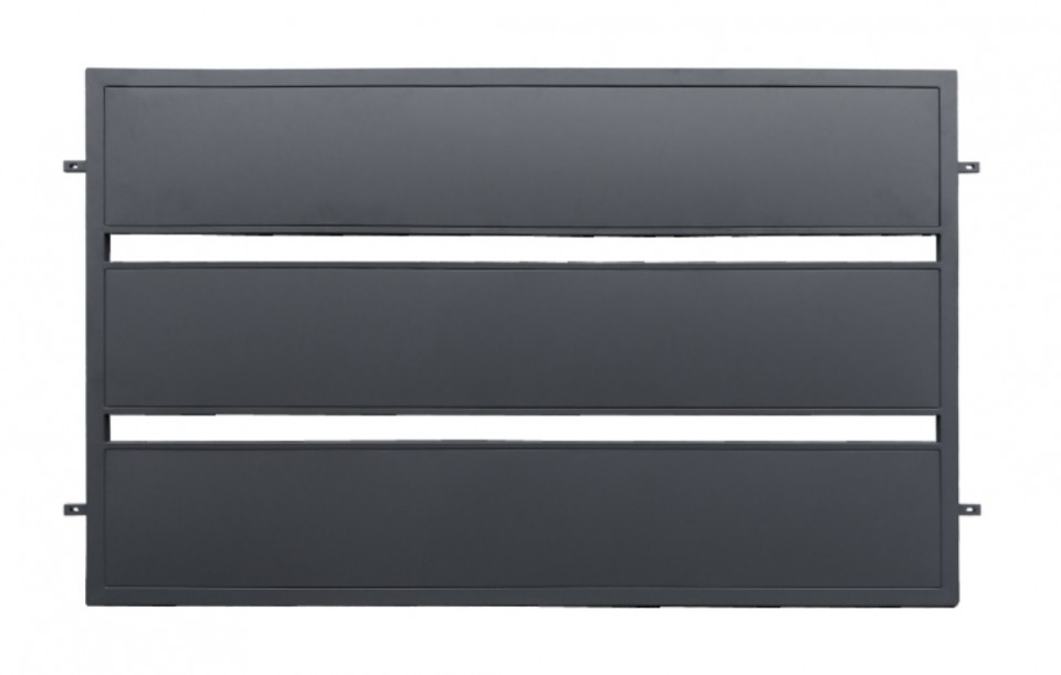 Polbram, Lea, Ker�t�s panel, 2 m* 1,18 m, magas, RAL 7016