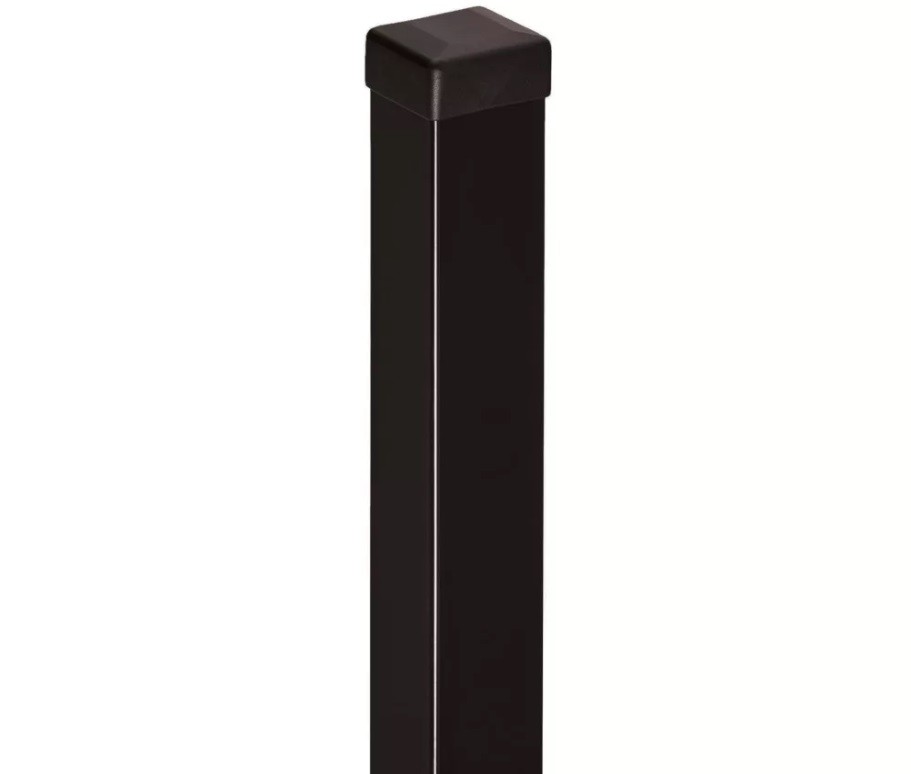 Polbram Sima oszlop, RAL9005, 7x7x200 cm, fekete