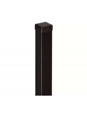 Polbram Sima oszlop, RAL9005, 7x7x200 cm, fekete