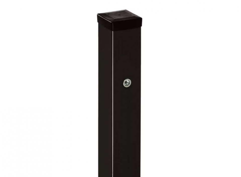 Polbram Kapu oszlop RAL9005 7x7x200 cm, fekete