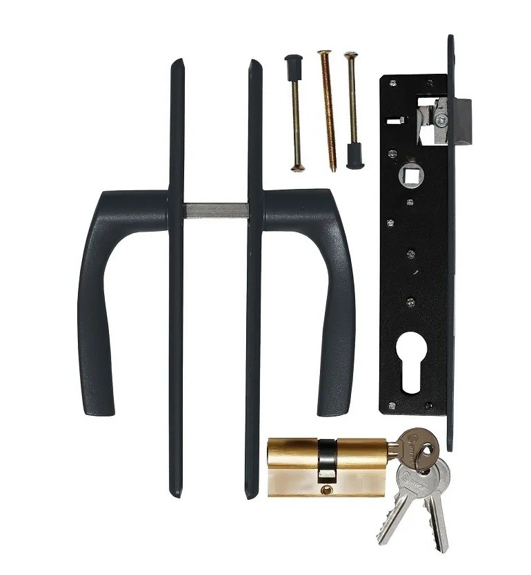 Polbram Kiskapu z�r k�szlet RAL9005