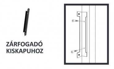 Polbram Zrfogad kiskapuhoz RAL7016