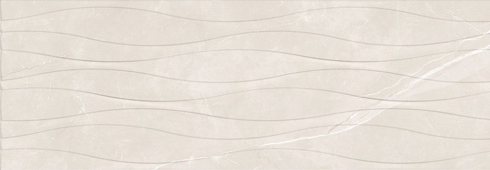 Dekorcsempe, Geotiles, Dagma Marfil Ondas rlv, f�nyes rett. 30x90 cm