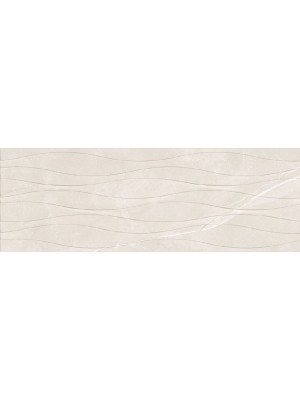 Dekorcsempe, Geotiles, Dagma Marfil Ondas rlv, fnyes rett. 30x90 cm