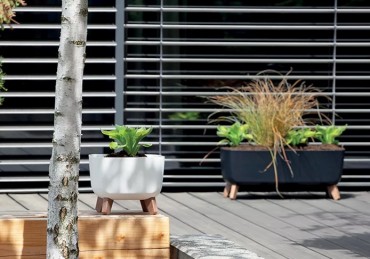 Prosperplast, Gracia Case Ecowood, vir�gl�da 400w, feh�r
