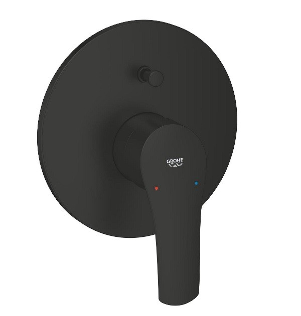 Grohe Eurosmart egykaros falba ptett kdcsaptelep, matt fekete 194502433
