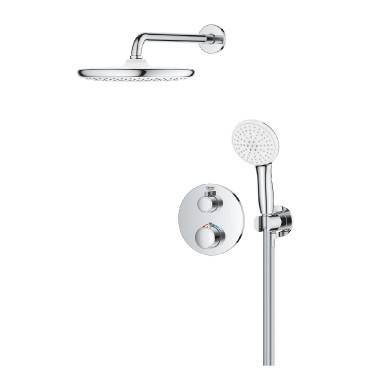 Grohe Grohetherm Tempesta 250, 34872000 Termoszttos zuhanyrendszer, 1,50 m