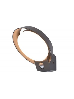 Lutec Polo k�lt�ri szenzoros LED falil�mpa 16 W 1100 lm 3000K s�t�t sz�rke