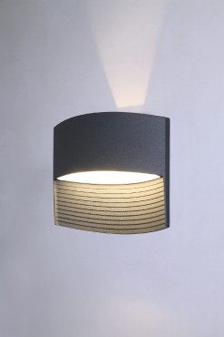 Lutec Lotus LED fali lmpa grafitszrke
