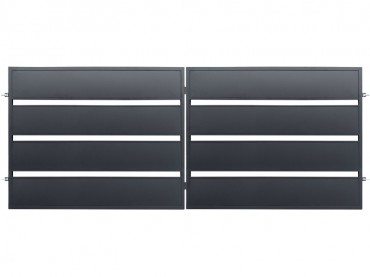 Polbram Lea Dupla sz�rnyas kapu 3,5m, 1,58m magas RAL7016