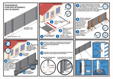 Polbram Lea Dupla szrnyas kapu 3,5m, 1,58m magas