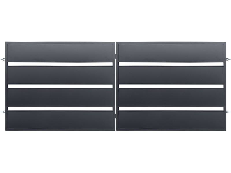 Polbram Lea Dupla sz�rnyas kapu 3m, 1,58m magas RAL7016