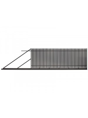 Polbram Nikki tolkapu 4m x 1,5m magas, RAL7016 balos kialakts, antracit