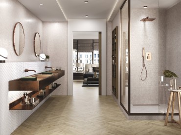 Dekorcsempe, Cifre, Granite Eden Cream matt ret, 30x90 cm