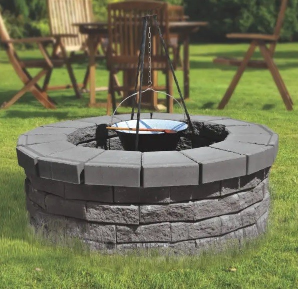 KK Kavics Lisszabon Kerti s�t� antracit sz�n� (raklap k�l�n t�tel RKL0036)