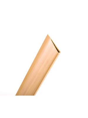 Nortene Cane Profile, U-alak� lez�r� profil, pvc n�dker�t�sekhez, 4,5x150 cm, bambusz