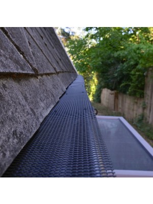 Nortene Leaf Protec Ereszcsatorna lombfog hl 0,17 x 6 m fekete