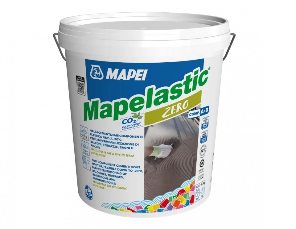 V�zszigetel�, Mapei, Mapelastic Zero A+B komponens, kenhet�, 16 kg