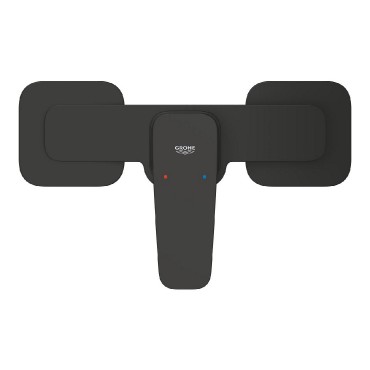 Grohe Cubeo, egykaros zuhanycsaptelep, matt fekete 1018242430