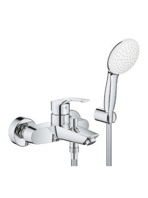 Grohe Eurosmart Egykaros kdcsaptelep zuhanyszettel, 25276003, krm