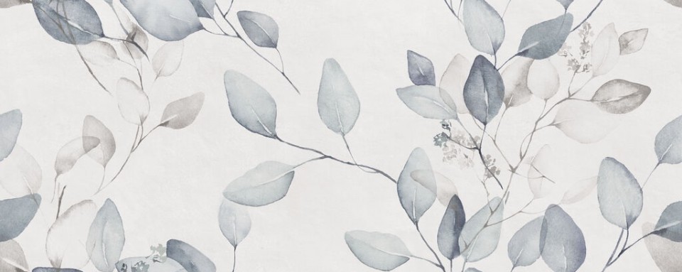 Dekorcsempe, Cifre, Alure Caudalie White 57863, matt rett 30x75 cm 