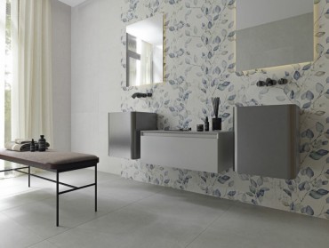 Dekorcsempe, Cifre, Alure Caudalie White 57863, matt rett 30x75 cm 